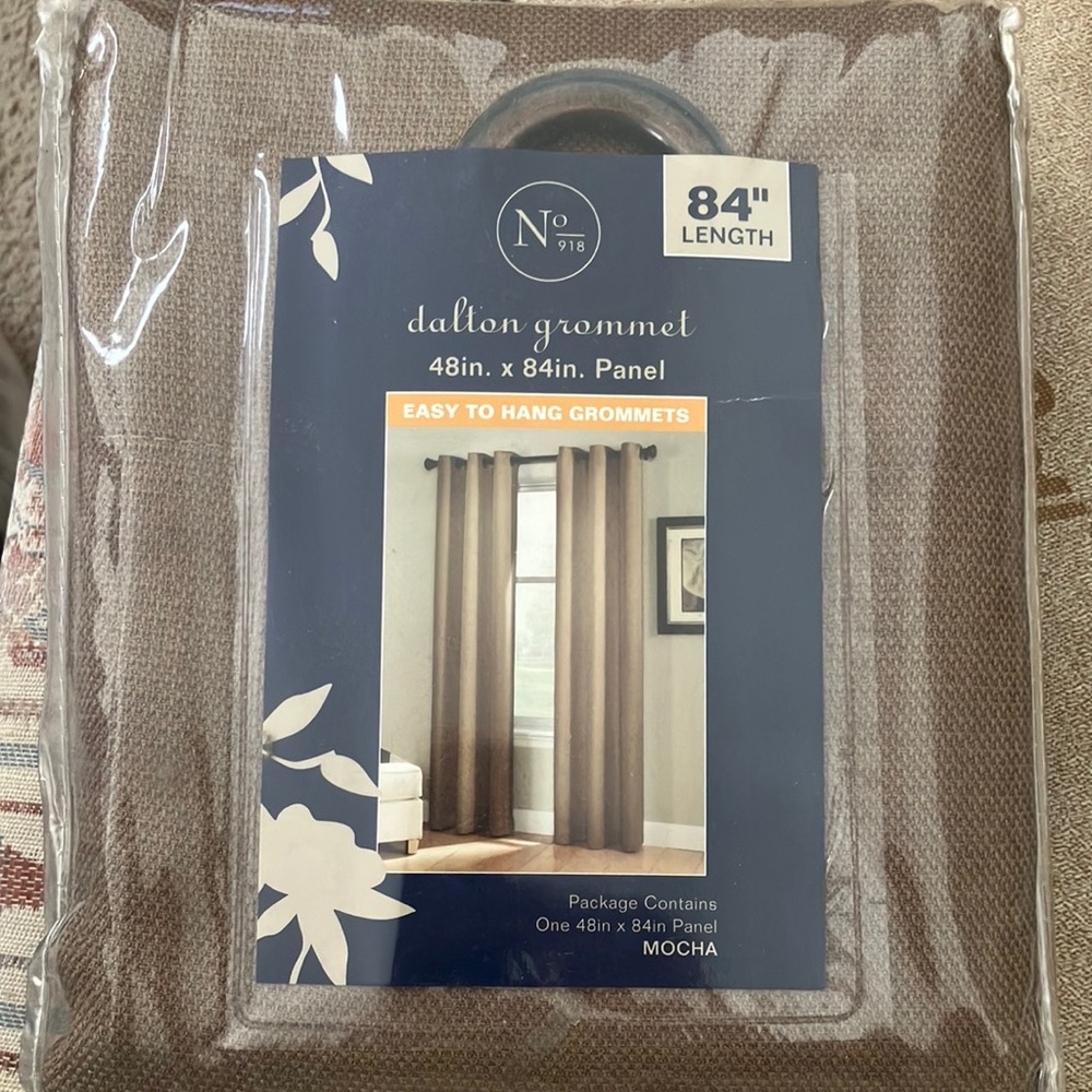 Dalton grommet drapery panel